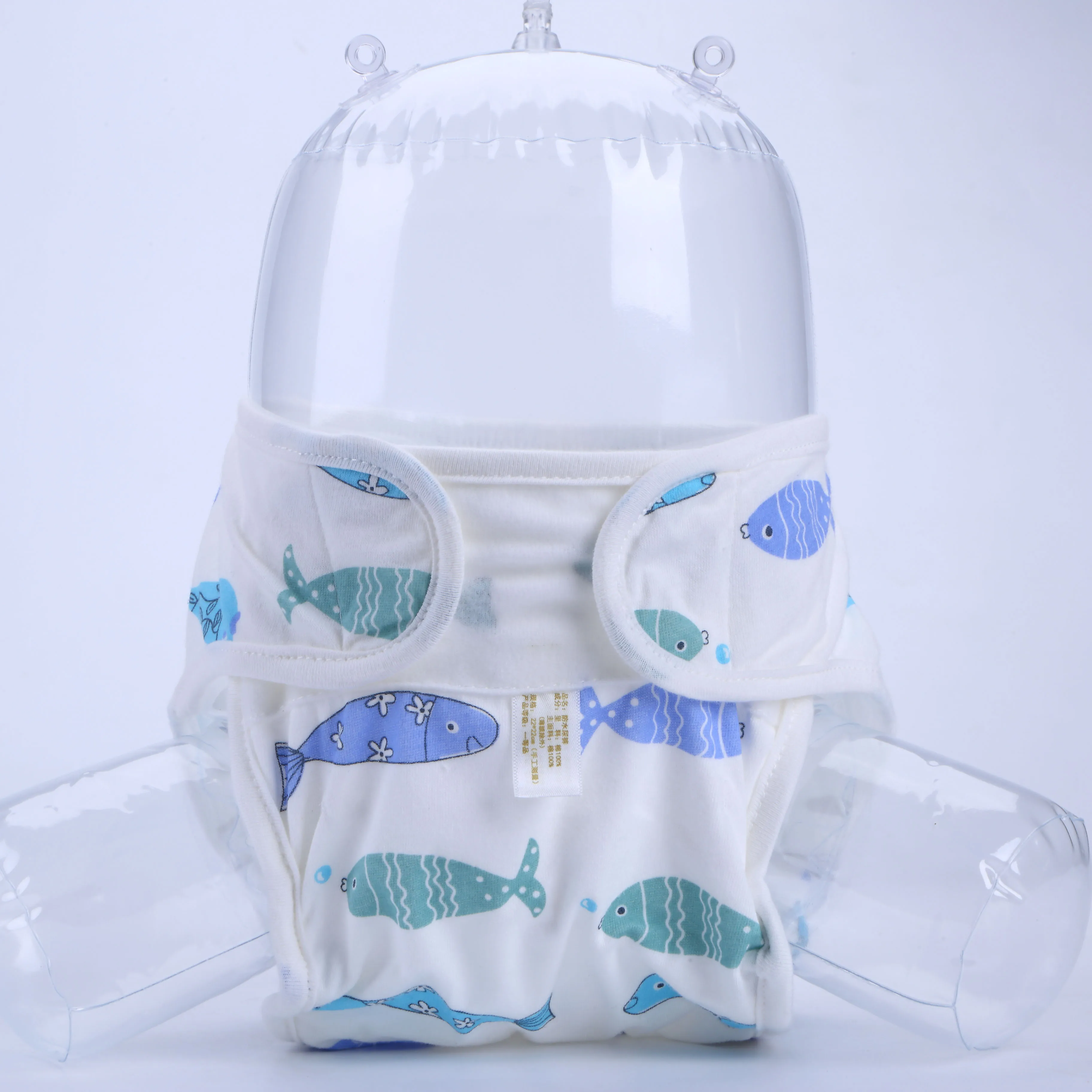 
baby cloth diaper reusable cloth diaper cloth combination Cotton knit material diaper set 