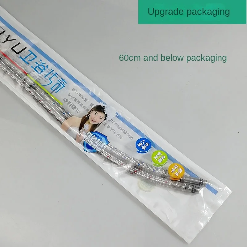 Hot selling metal braided hose cheap 304 single head pipe hot and cold water single basin hose customizable