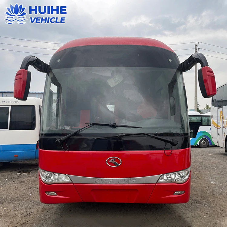 Luxury XMQ6120 King Long Coach with 65 Seats Diesel Fuel Automatic Transmission LHD Steering for Africa
