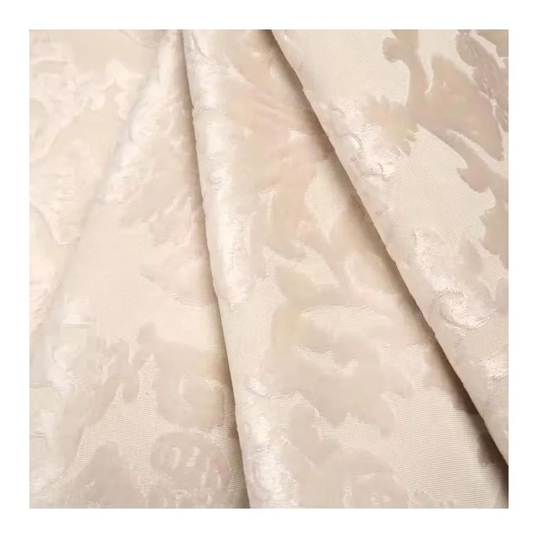 made in china textile microfiber flock sofa fabric cloth