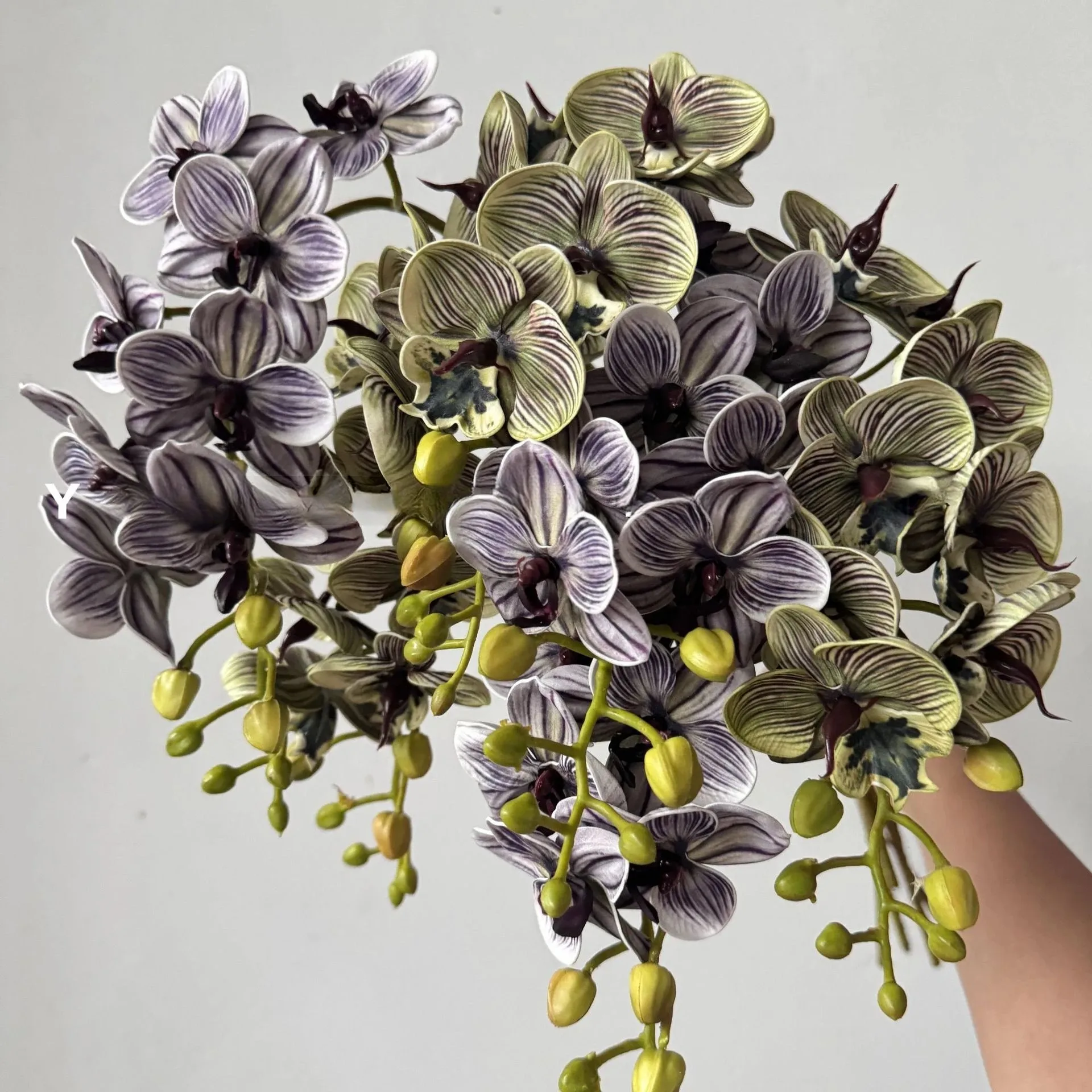 2024 High Quality Orchids Artificial Flowers Real Touch Orchideen For Home Wedding Decor