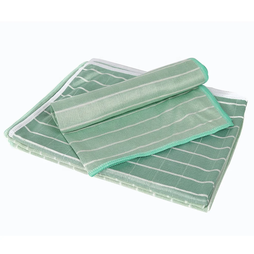 
Экологичное кухонное полотенце из бамбука и микрофибры для мытья посуды 