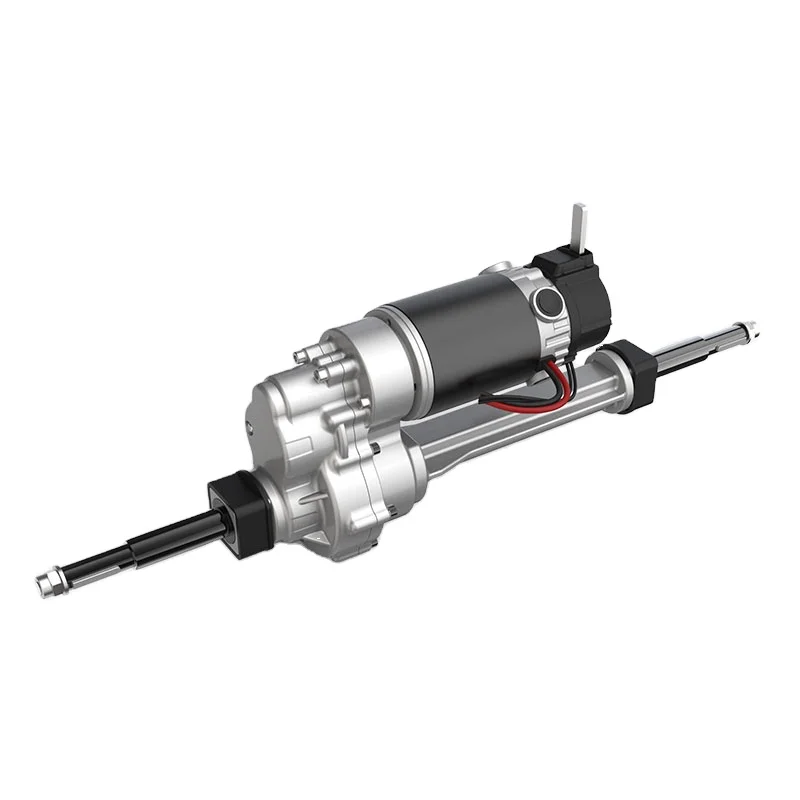 High Quality 800W 1300W Permanent Magnet Brush 24V Electric Transaxle With Differential
