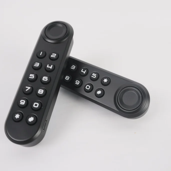 Qidots Fingerprint Password Locks Cabinet Keyless Locks Biometric Wooden Box Furniture Drawer Fingerprint Locks