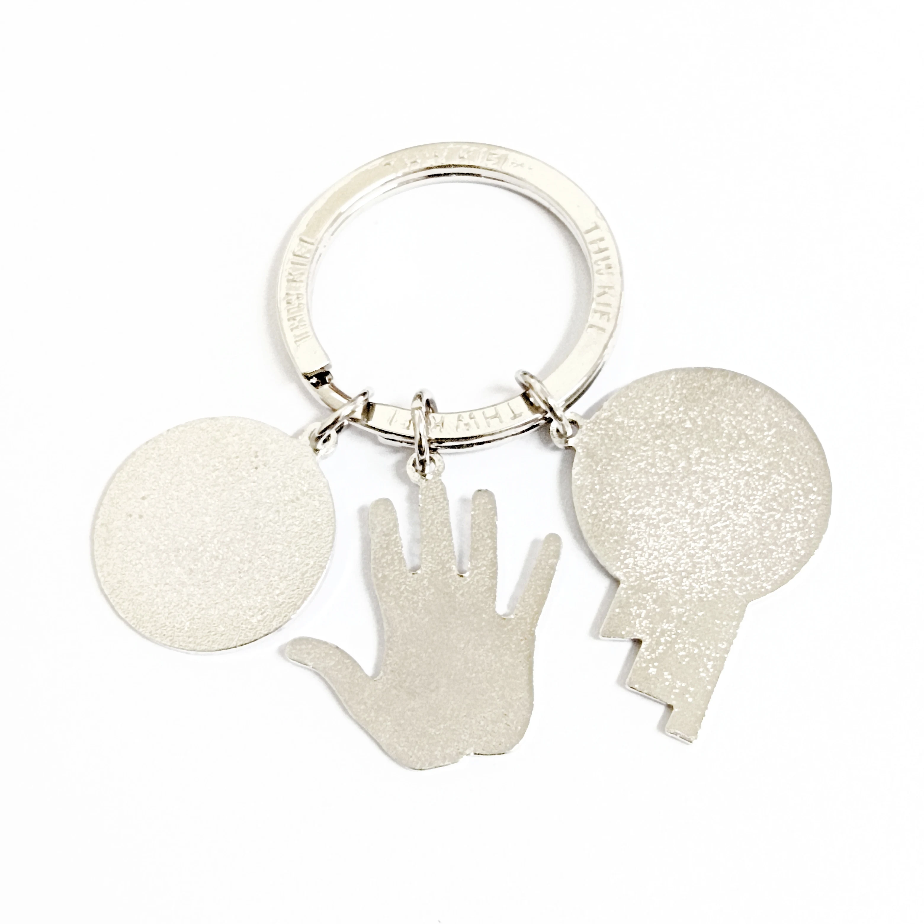 Hot sale custom creative zinc alloy iron metal key chain soft hard enamel 3D key chain