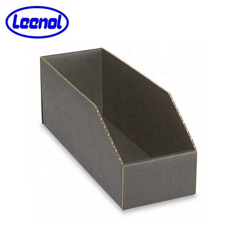 Leenol electronic esd packing box ESD black cardboard box