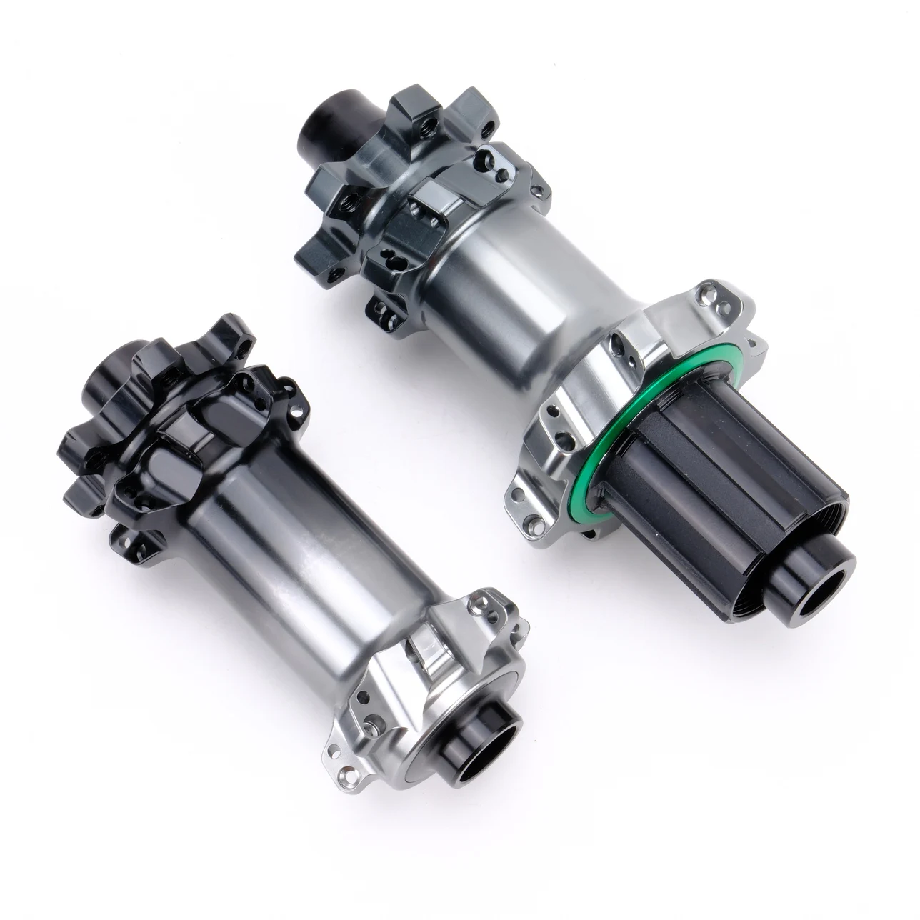 DM-916-F/R Mountain Bike Hub 8 Pawls  DIsc Brake Straight pull 24/28H HG/SPD/XD/MS Convertible Quick Release Thru Boost Axle MTB