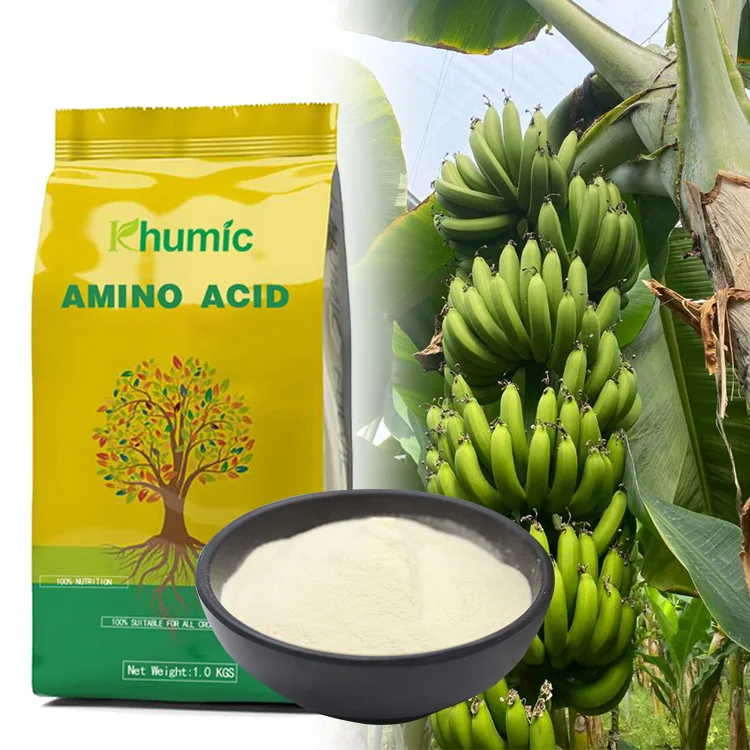 Agriculture Organic Fertilizer Amino Acid High Nitrogen Plant Nutrients Natural Cheap Amino Acid Powder