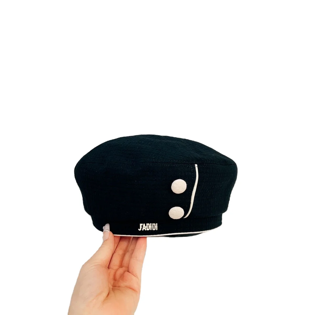 Designer Beret hats Luxury brand 2022 early autumn new beret elegant sweet girl vintage fashion hat for women