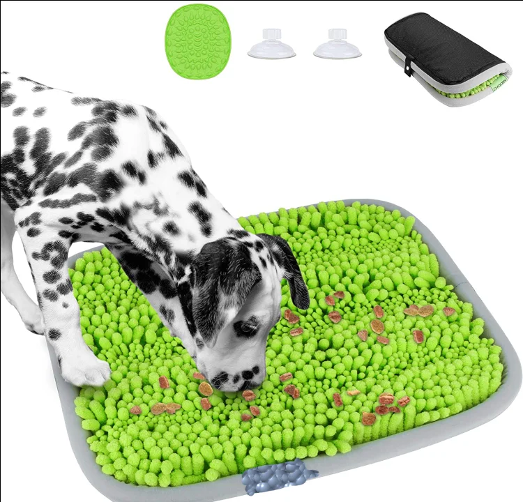 
Snuffle Mat for Dogs, Interactive Feed Game Dog Snuffle Mat, dog snuffle mat 
