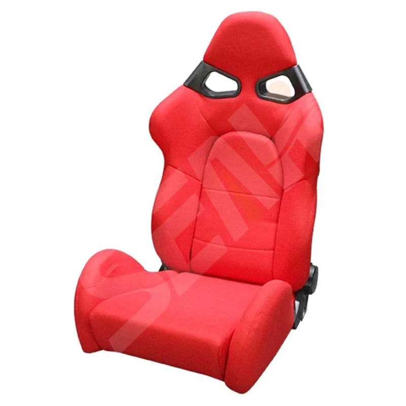 SEAHI Factory Red Fiber Glass Sports Back Bucket Auto Adjustable car racing seat