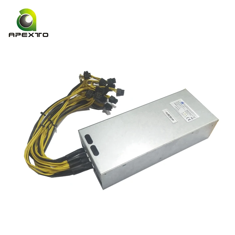 HQ компьютерный блок питания украшенное мозаикой из драгоценных камней 12 см вентилятор блока Настольный импульсный источник светодиодного