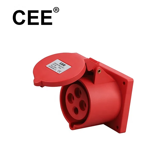  CEE 380v 32A 3 фазы 4 pin разъем 32a p Промышленный