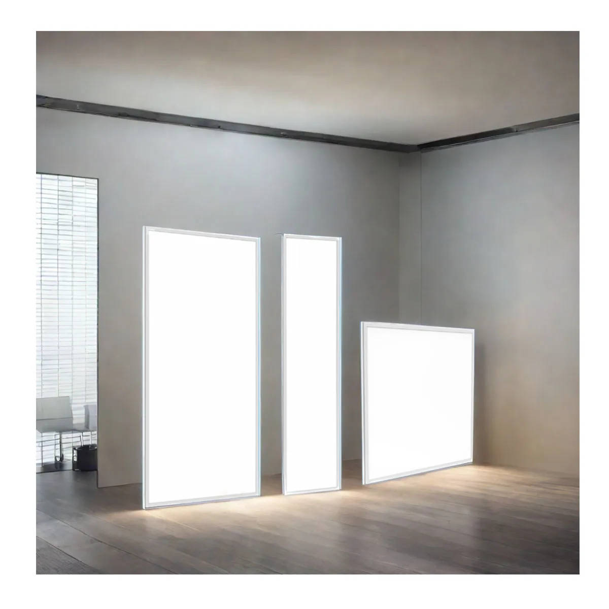 1200x600mm Dimmable Backlit LED Panel Light 100-277V Aluminum Frame with PMMA Lens