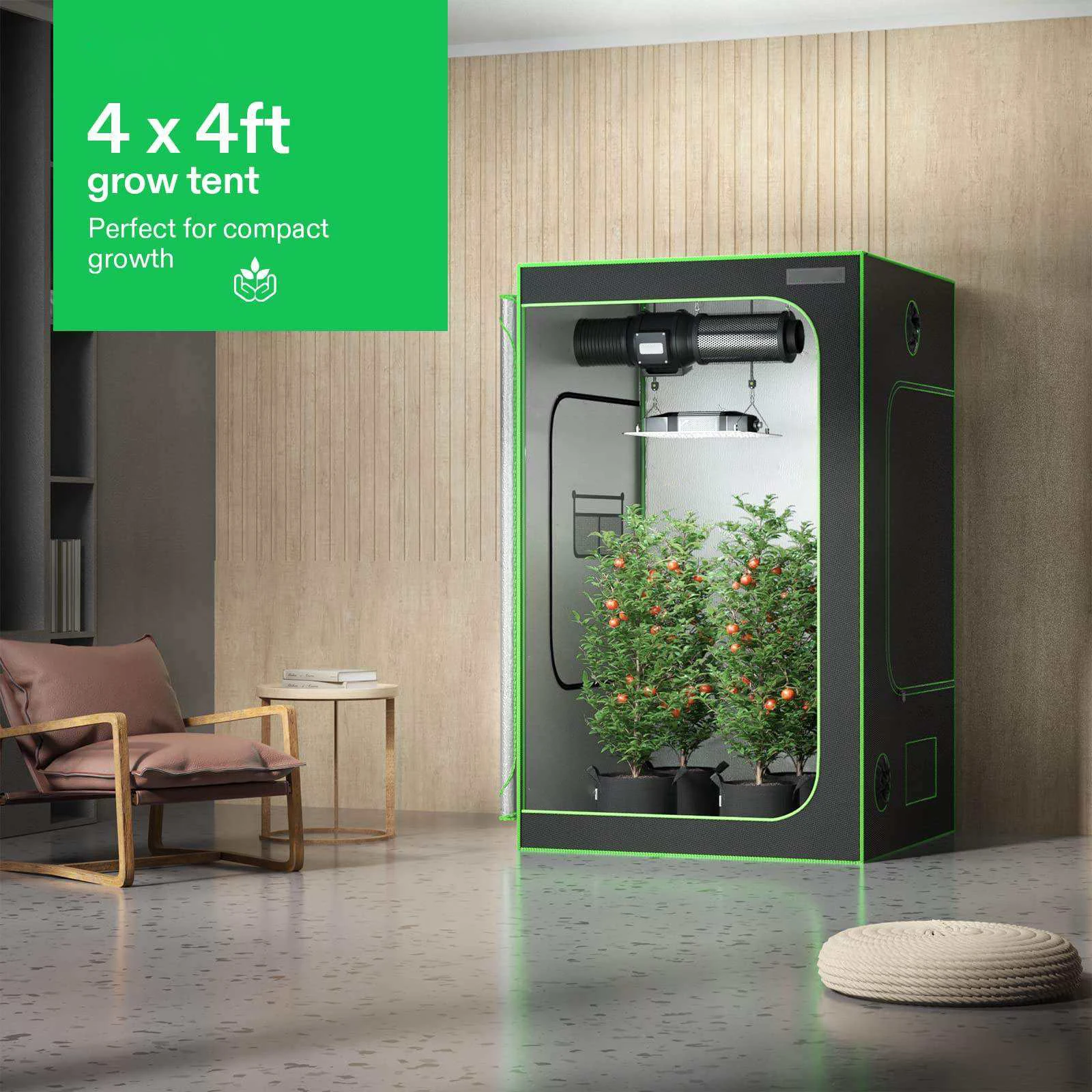 Удобная установка Growe Box палатка утолщенная Ткань Оксфорд Pe теплица растущая полный набор для роста растений садоводства
