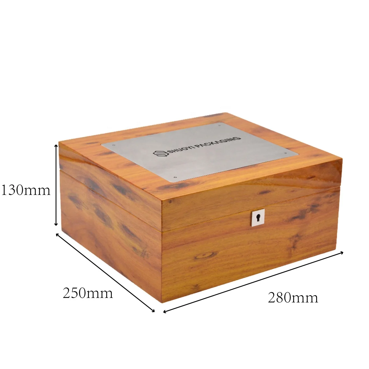 Фабричный кедровый ящик для сигар на заказ, английский хьюмидор, шкаф для сигар