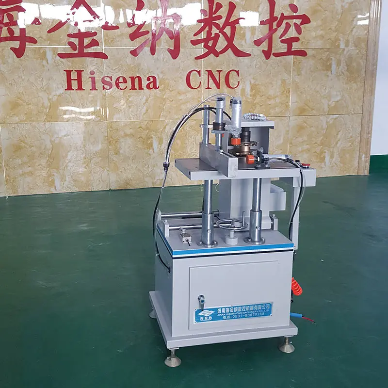 Single Axis PVC Aluminum Profile Mullion End Surface Milling Machine for Aluminum UPVC Doors and Windows Making