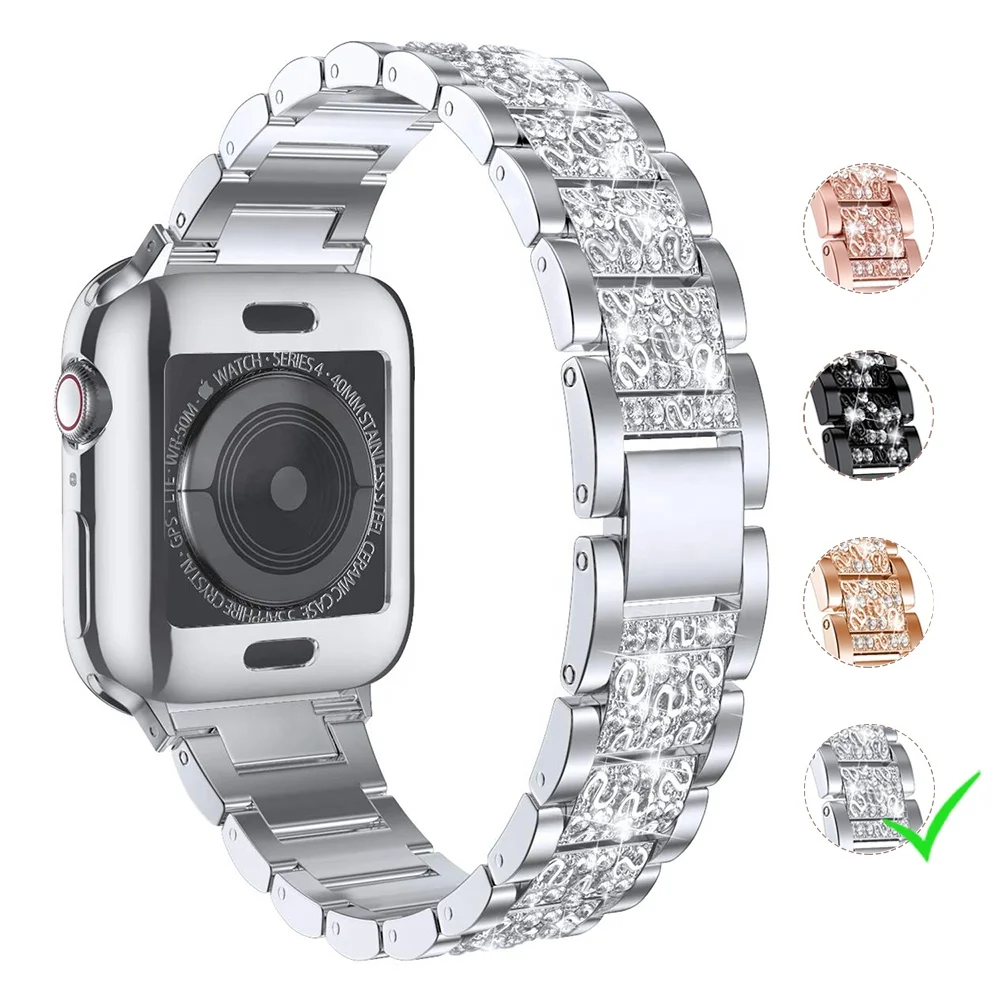  Металлический ремешок для часов Apple Watch Series 4 3 2 1 браслет 42 мм 38 44 40 apple