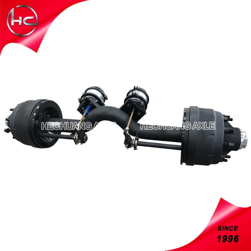 High quality brake trailer axles drum brake axle semi trailer tandem axle