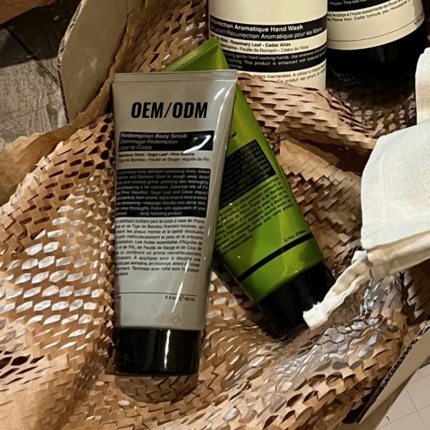 Natural Organic Body Scrub Deeply Nourish Body Polish Cleaning Gentle Exfoliating Sea Salt For Skin