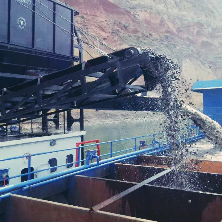China sand pumping dredger/sand dredging equipments with high efficiency