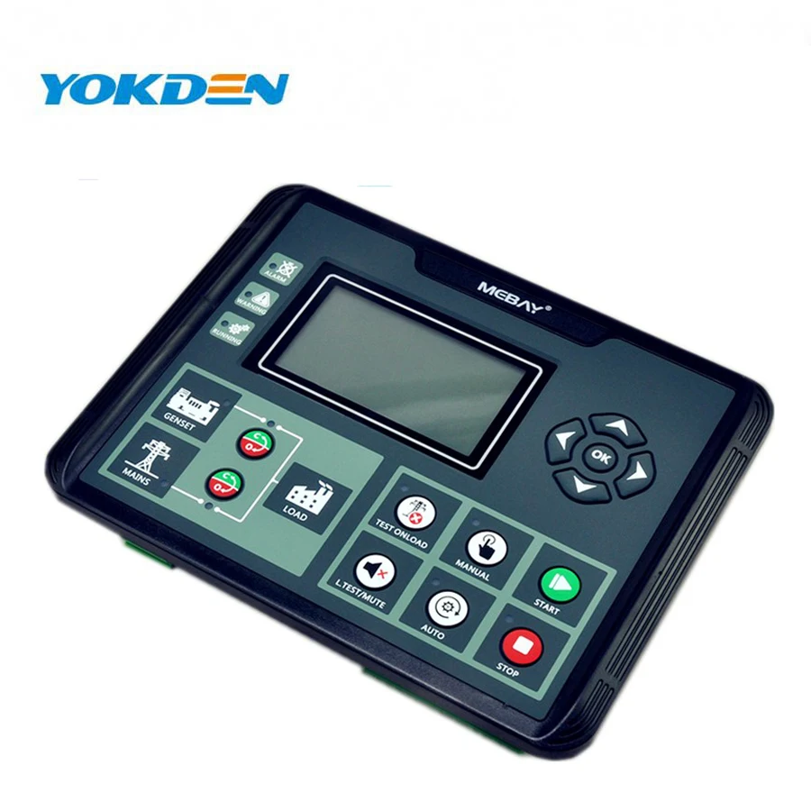 Панель управления генератором Mebay с ЖК-дисплеем 3,5 дюйма, контроллер генератора DC52D MKII AMF