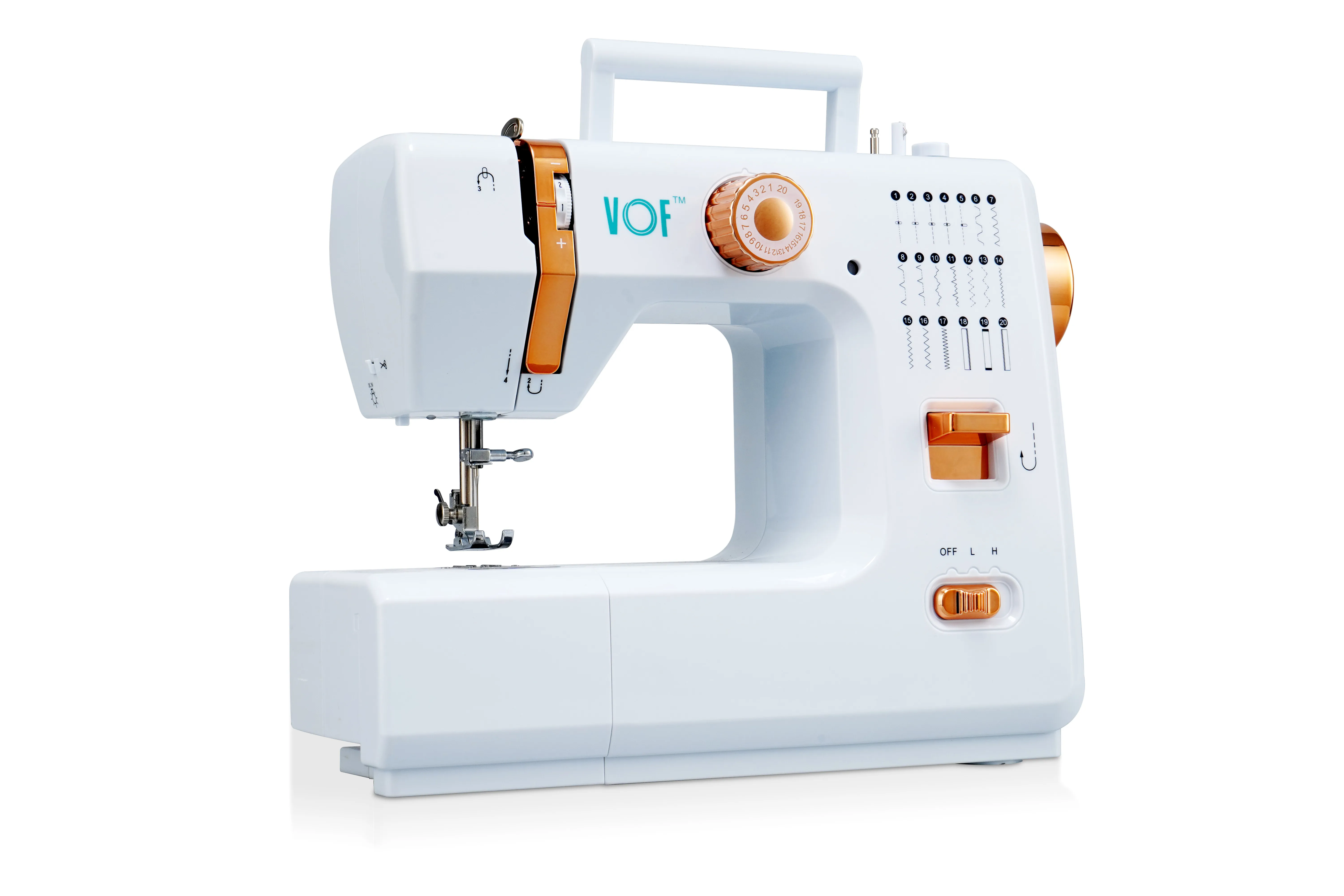 VOF FHSM-618 household electric sewing machine clothes multifunction sewing machine with factory price