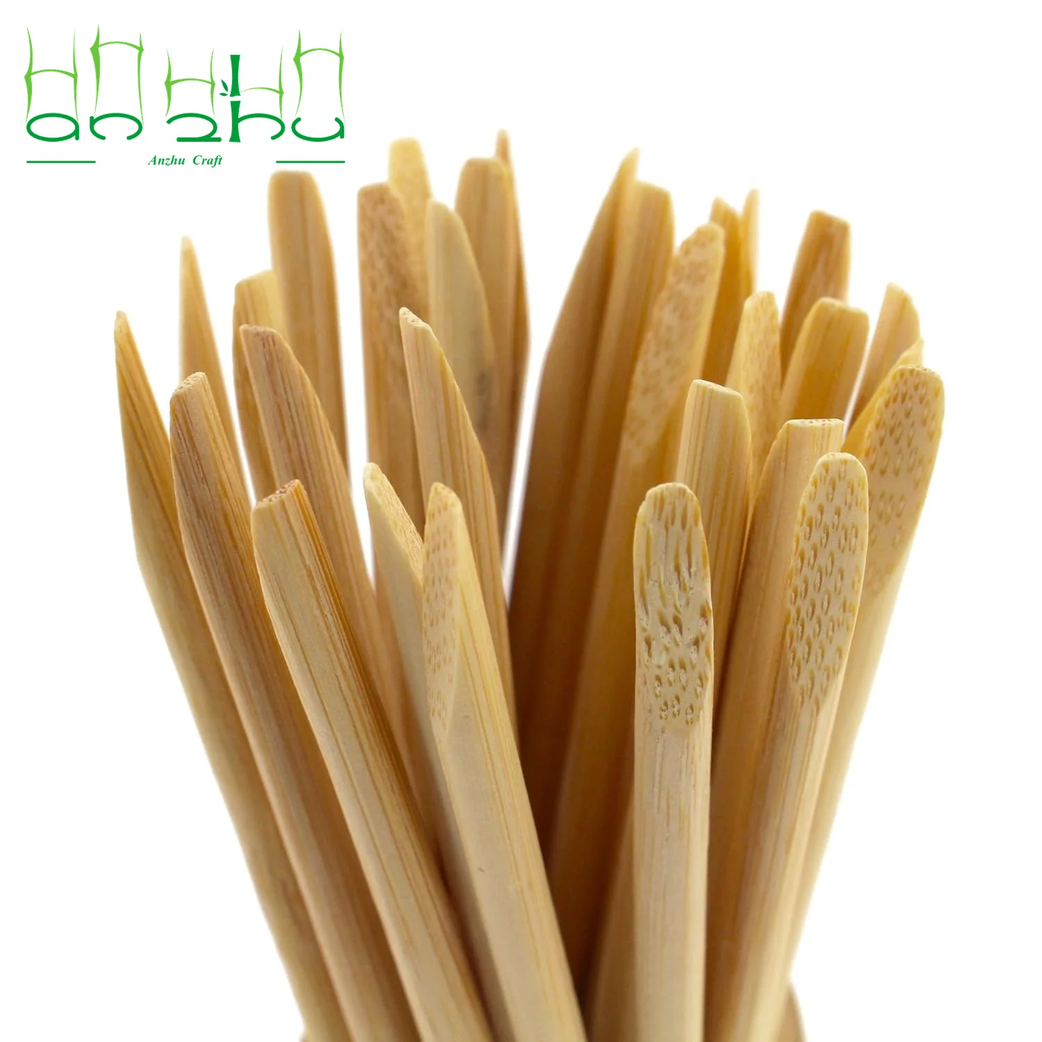 2023 New Factory Wholesale Nail Art Stick Bamboo Orange Wood Stick