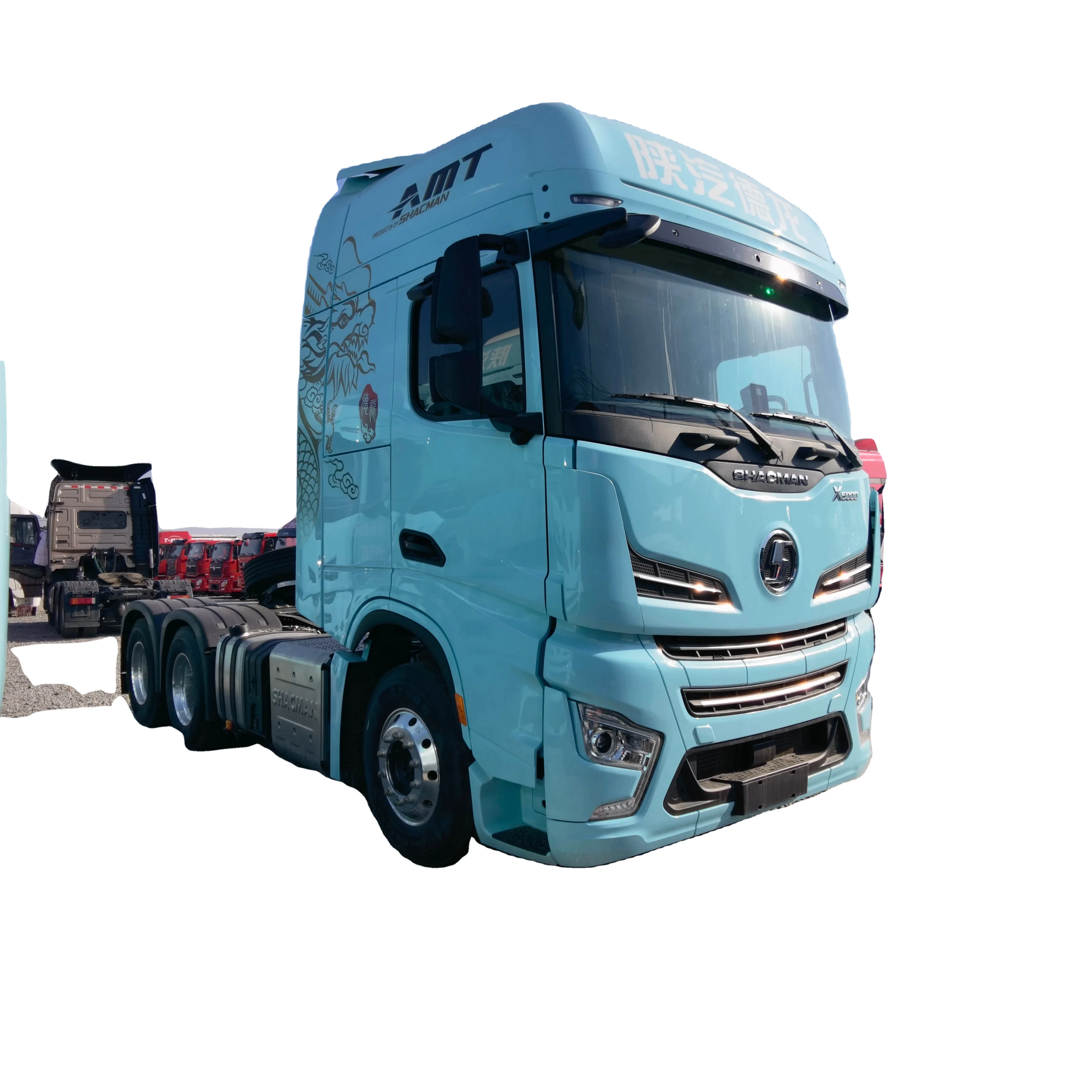Shacman X6000 6x4 Tractor Head Truck 25ton 40ton Heavy Duty Steel Automatic Euro 5 Standard 600hp 50t Capacity Load