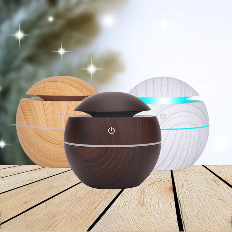 Bamboo Humidifier Mini Light Shaping Diffuser 5V Car Smoke For Handheld Mist Sprayers Sprayer 30Ml BT Led Atomizing