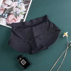 Women Padded Butt Lifter Underwear Pads Hip Enhancer Leopard Panties Shapewear Shaper Panty Underpants Seamless Control Briefs