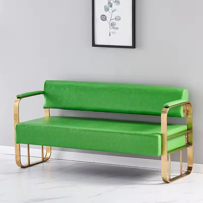 Hot sale solon Waiting Chair Office Reception Chair Hairdressing Bench