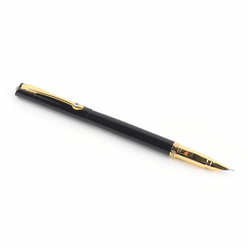 Jovesun High quality luxury calligraphy metal fountain pen with custom engraved logo gift Promotion metal fountain pen