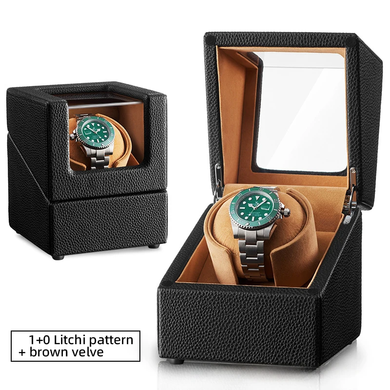 Wholesale Single Slot Luxury Automatic Japan Mabuchi Motor watch winder box