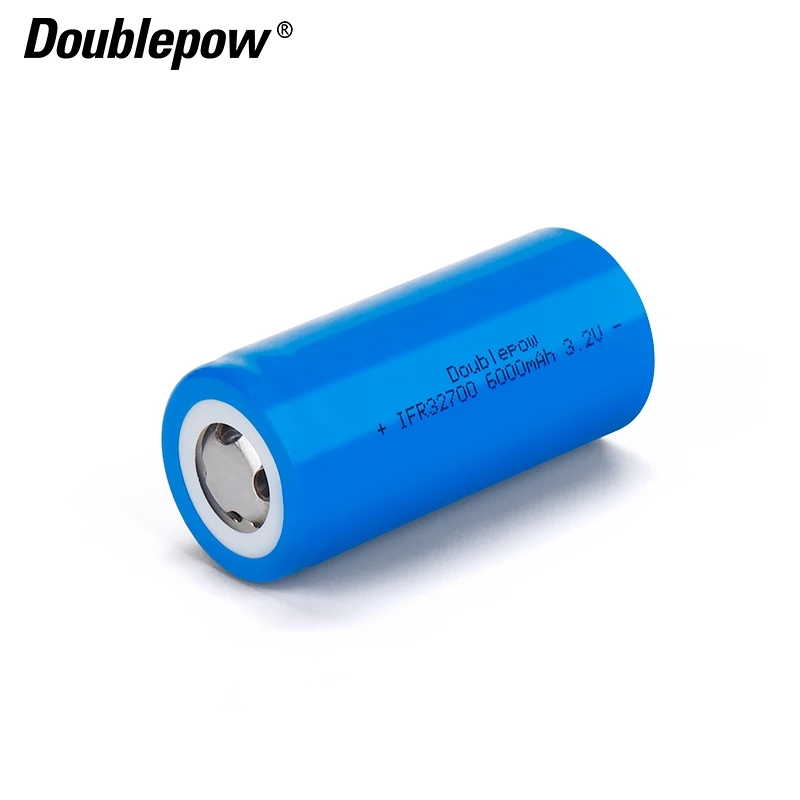 Doublepow Solar Energy Storage Battery 32700/35650mAh Grade A Lifepo4 6000mAh LFP 3.2V Battery