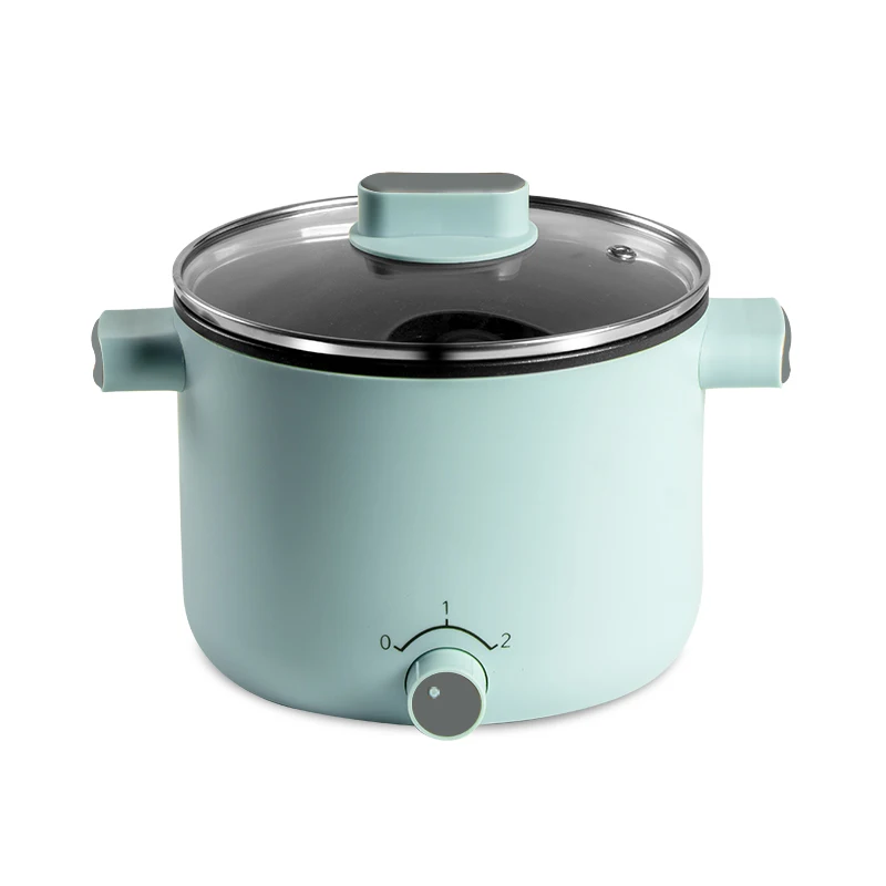 Customization 1.5Liter Electric Pot Mini Ramen Cooker Noodles Pot Hot Pot Electric Multifunctional Cooker