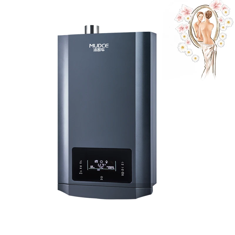 MUDCE MUDCE Brass water tank Large screen digital display instant hot shower  bathroom heaters