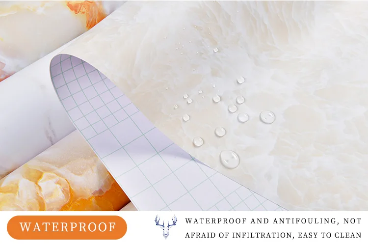 pvc sheet marble sticker