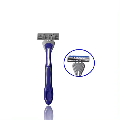 Тройная 3 лезвия 3199 бритвенная палочка Мужская бритва Горячая