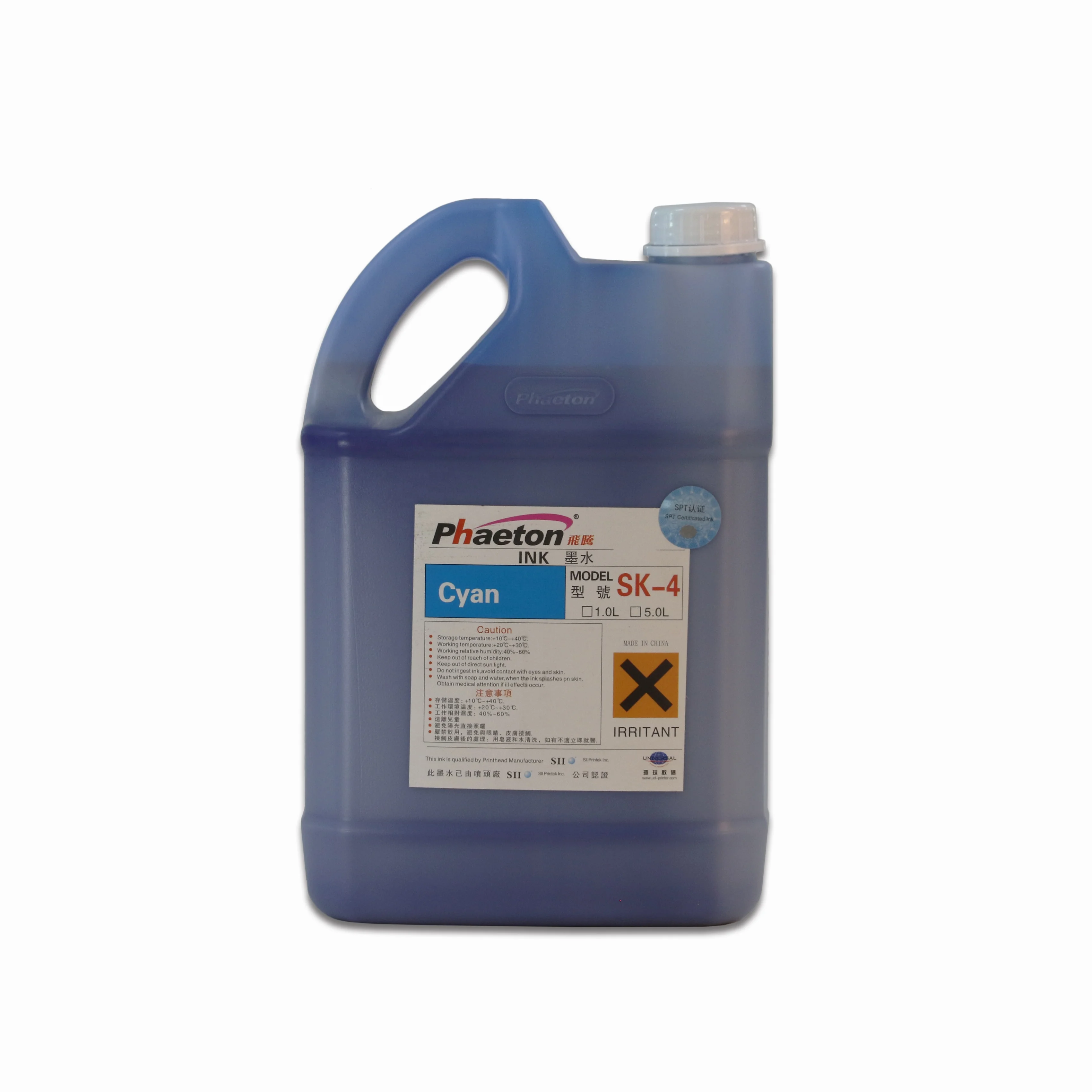 Challenger SK4 solvent based ink for Phaeton spt 510 1020 print head