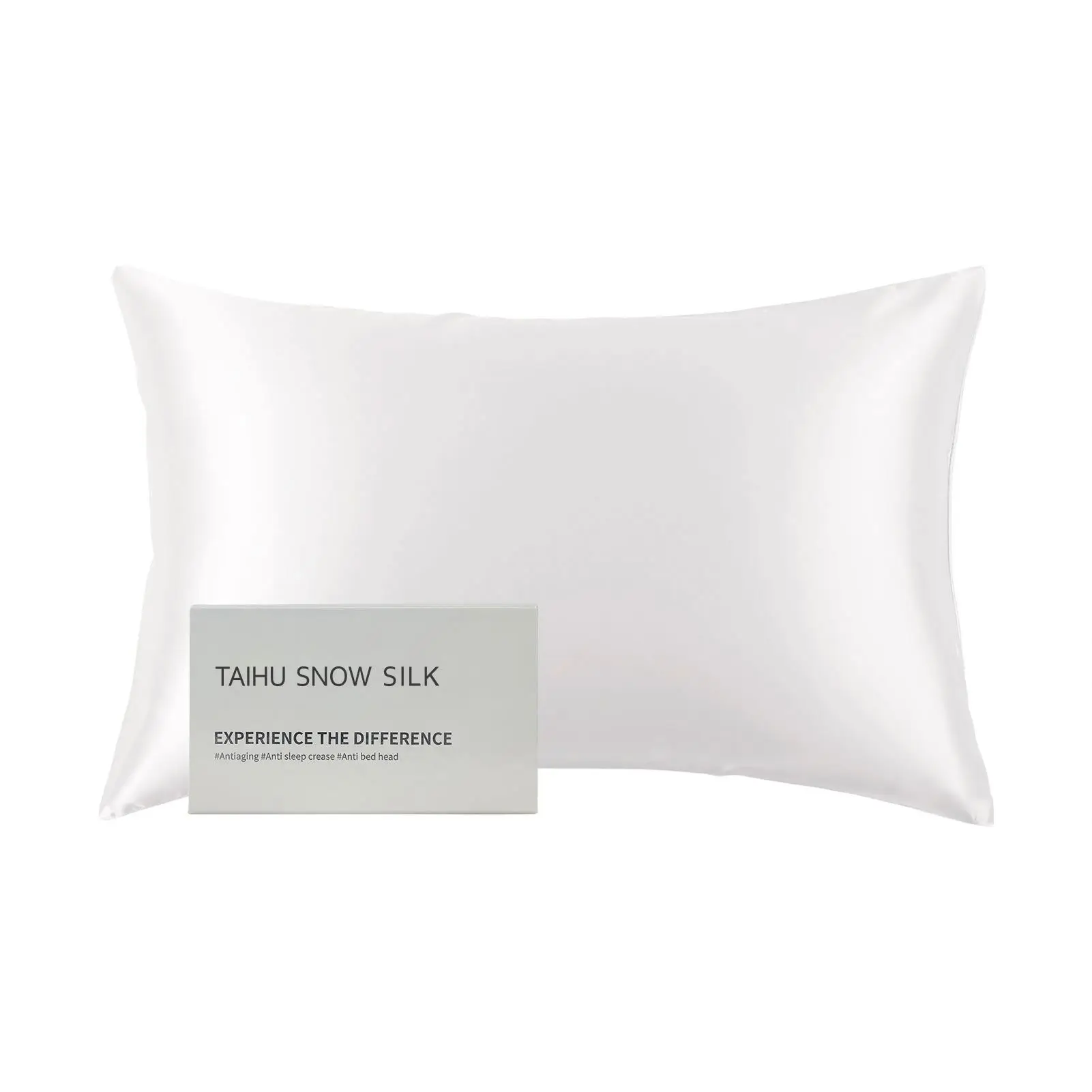 Taihu Snow Wholesale 22Mm Organic Silk Pillowcase High Quality 100% Organic Mulberry Silk Pillowcase