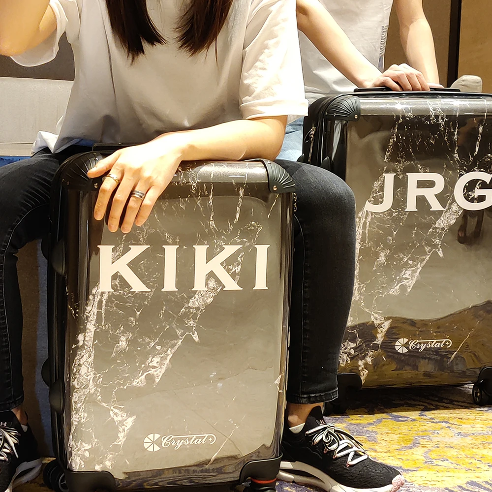 New Design Waterproof Anti-theft Transparent Clear Hard Shell Backpack Customized Design School Backpack