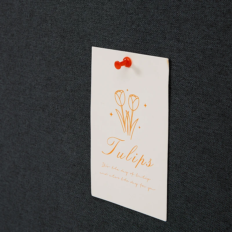 Professional Factory New Design PET Portable Movable Erasable Dry Erase Acoustic White Board For Office