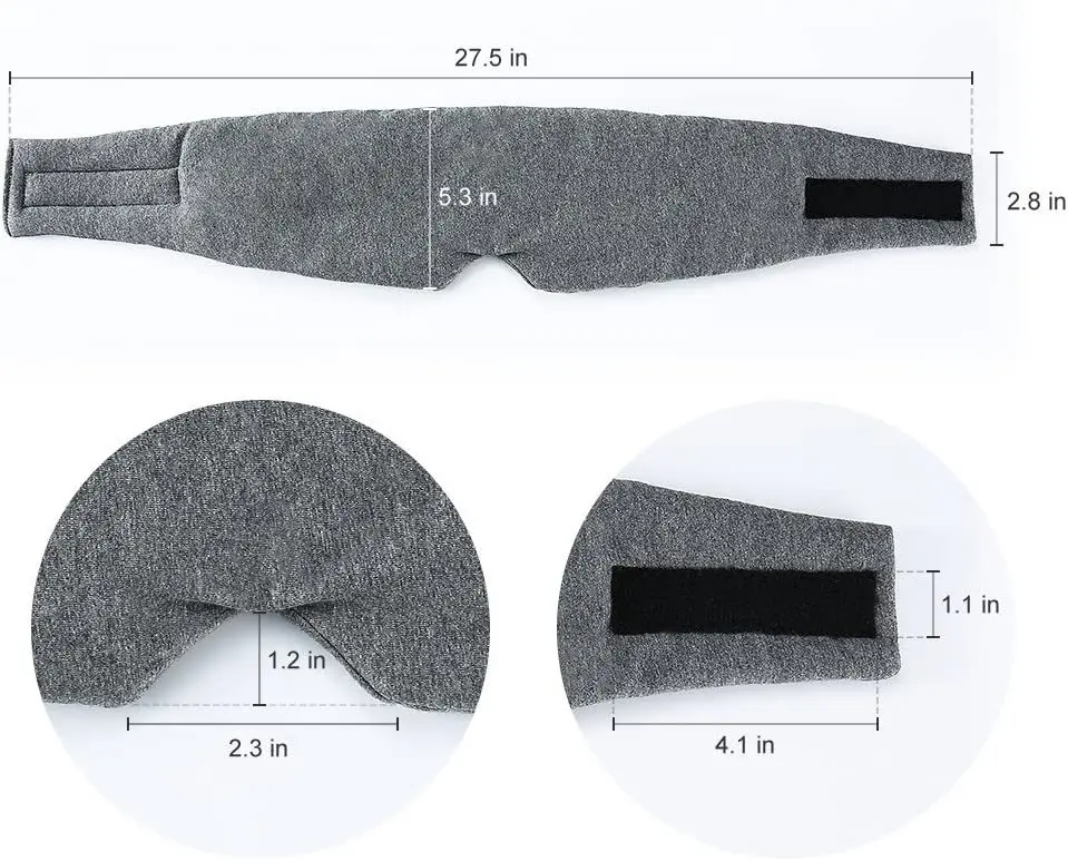 Hot Selling Modal Cotton Eye Mask Men And Women Shade Aviation Plane Train High-Speed Rail Sleep Travel Breathable