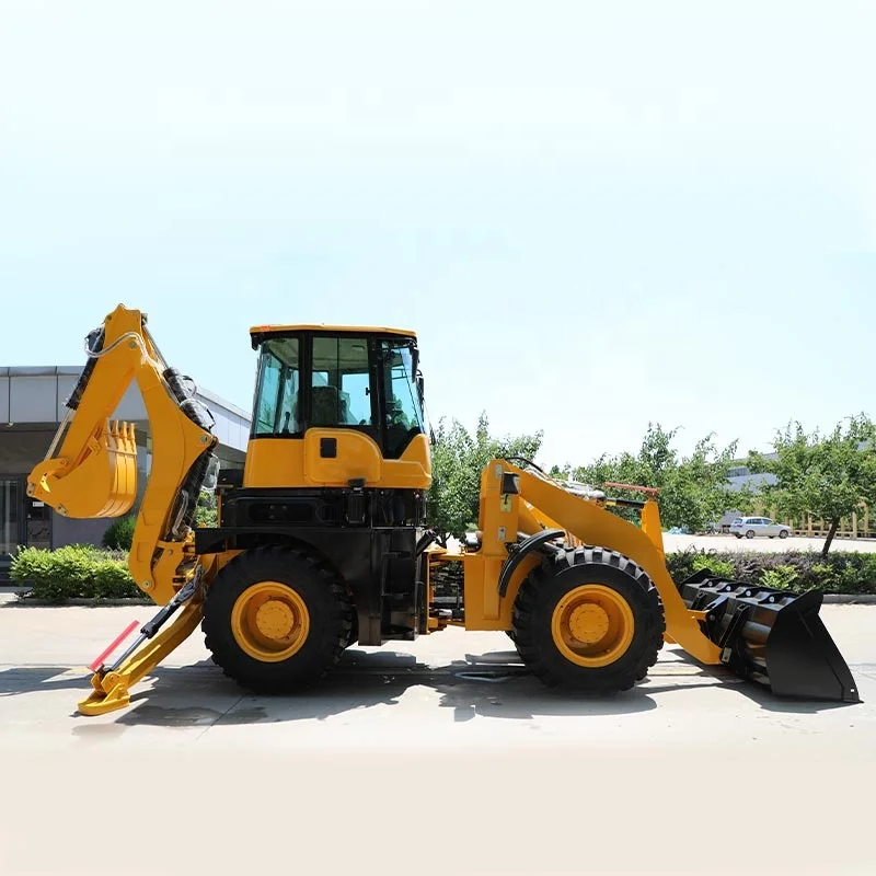Cheap Price Mini Backhoe Excavator Loader 4x4 Excavator Front Loader