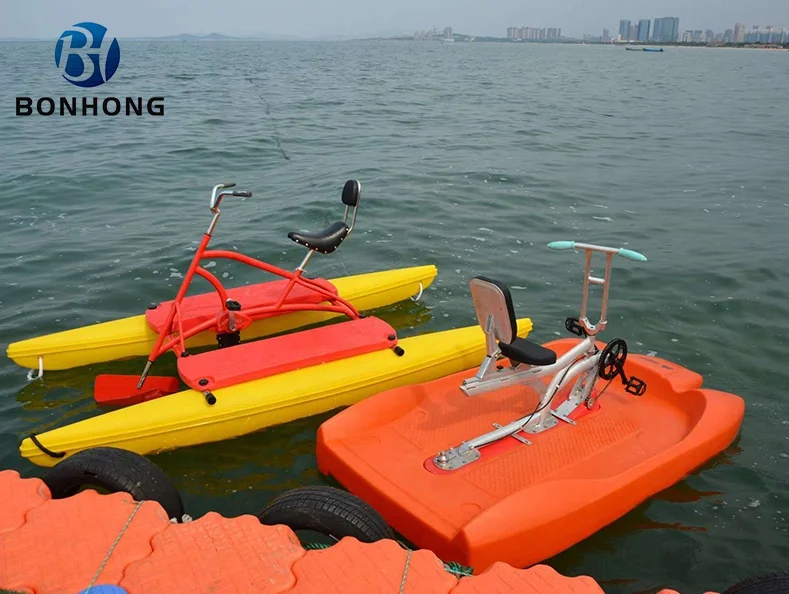 Bonhong педаль/электрическая лодка оборудование для аквапарка водный педаль велосипед на 2-8 человек водная
