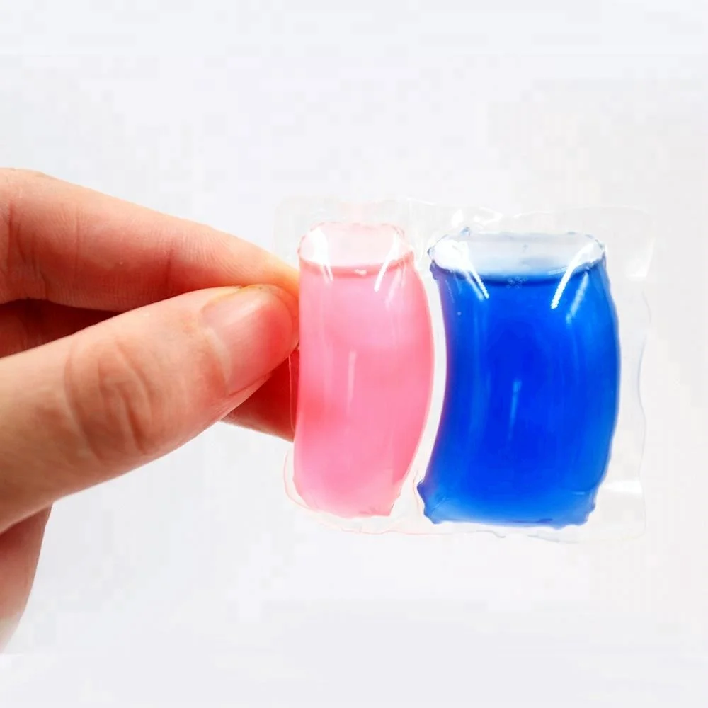 Liquid Laundry Detergent Water-soluble Film Laundry Pods Cloth Stains Remover Laundry Beads
