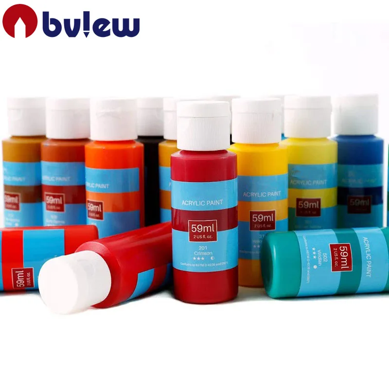 
Artist Quality 59ml 2 Ounces Bottle Acrylic Paint For Painting Canvas Wood 