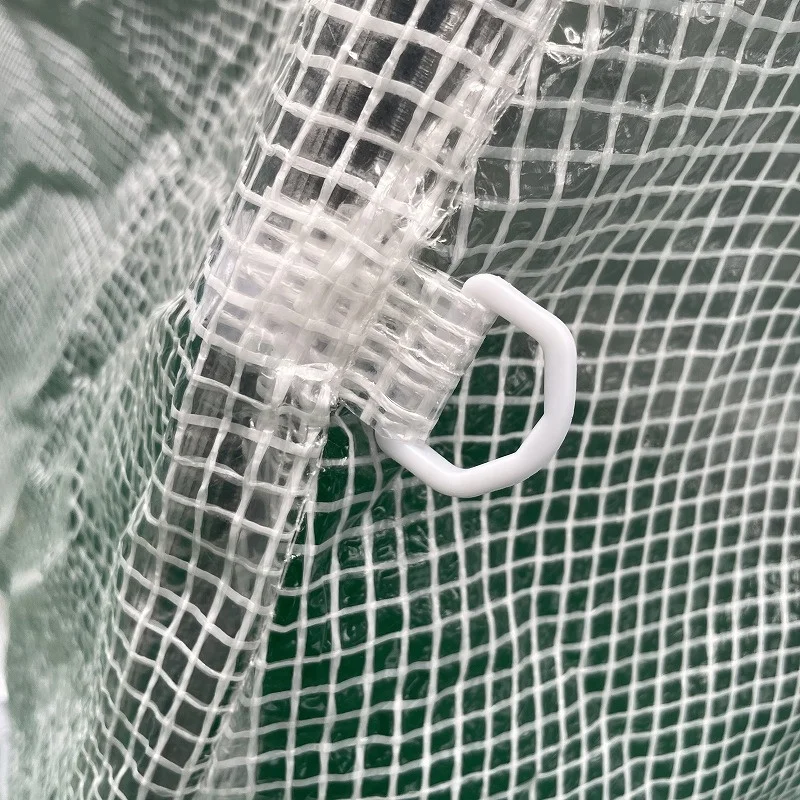 Sustainble Single Span White Plastic Fim Vegetable Growing Green House Galvanized Steel Greenhouse for Sale