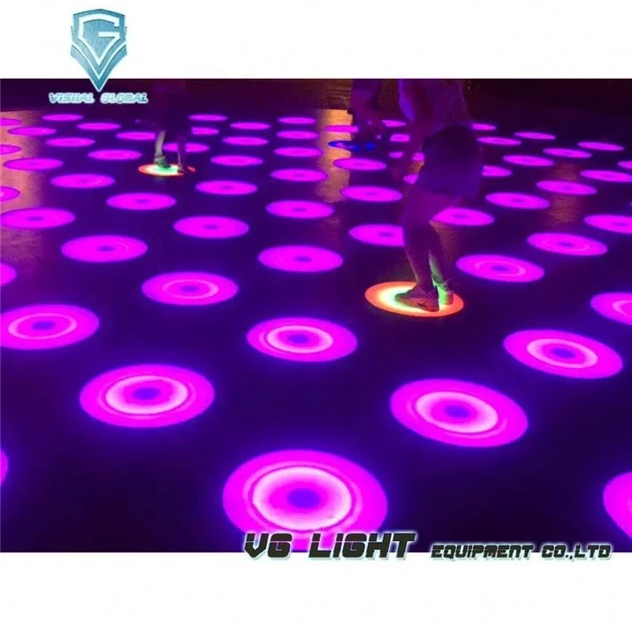 New Products Interactive Props Circle Led Disco Light